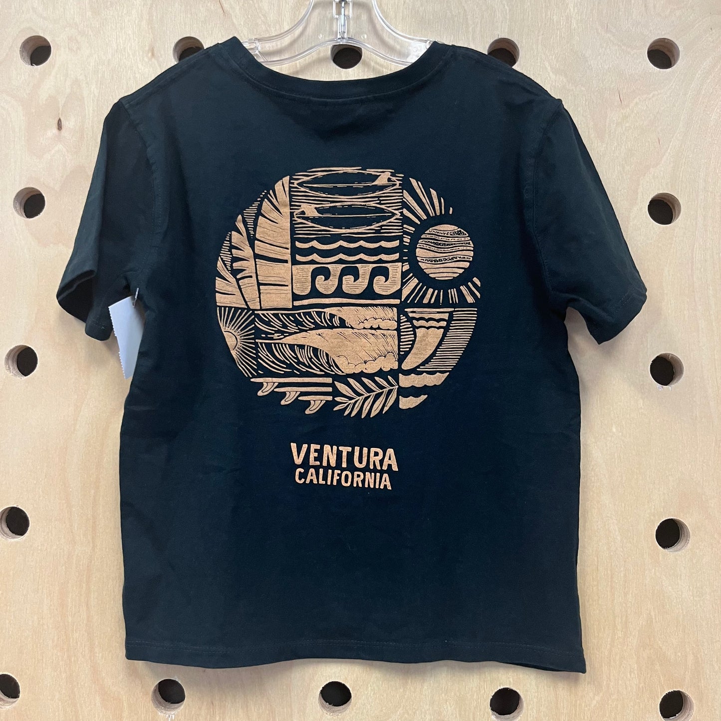 Black Ventura Surf Tee