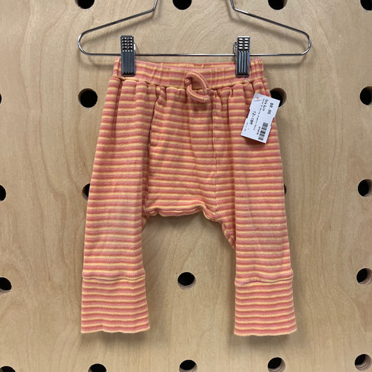 Coral & Yellow Organic Pants