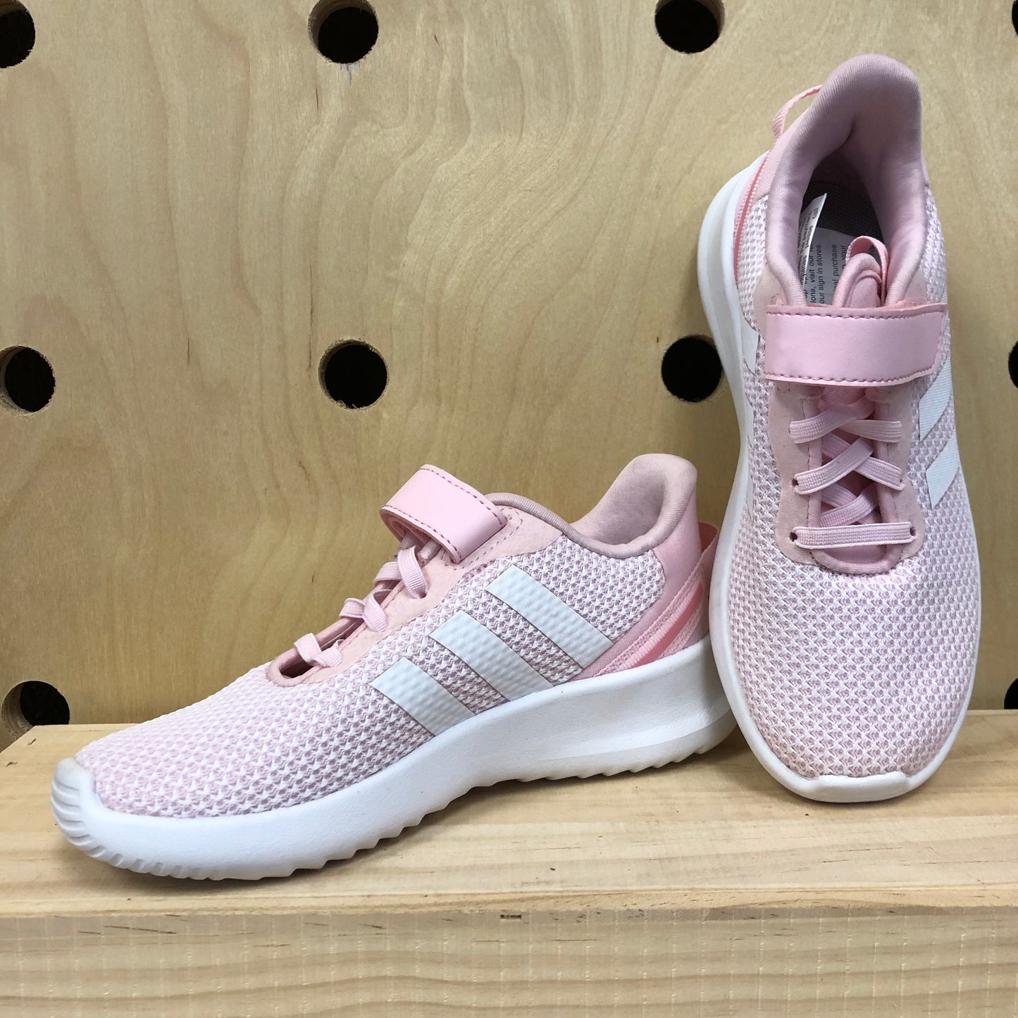 Pink & White Mesh Senakers