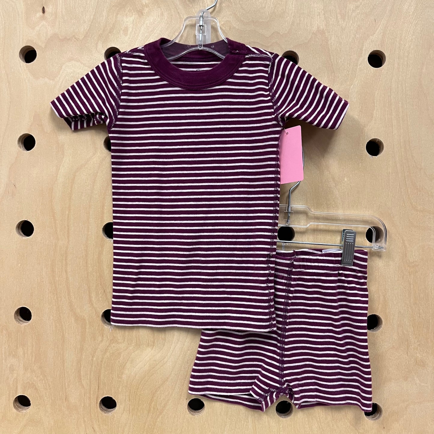 Plum Striped Pajamas