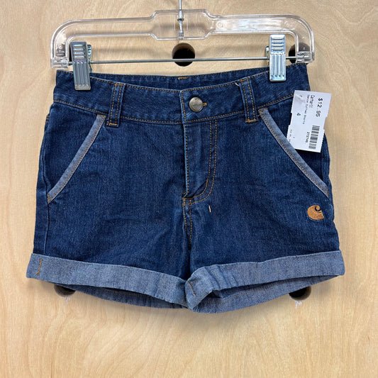 Denim Cuffed Shorts