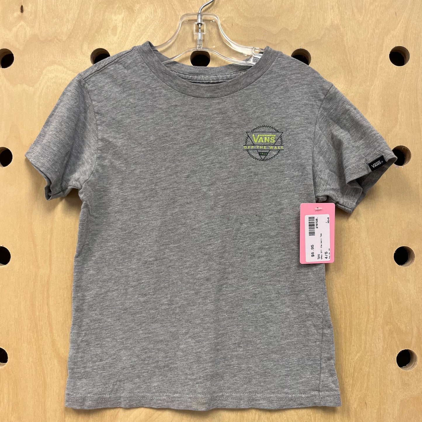 Grey Off the Wall Tee