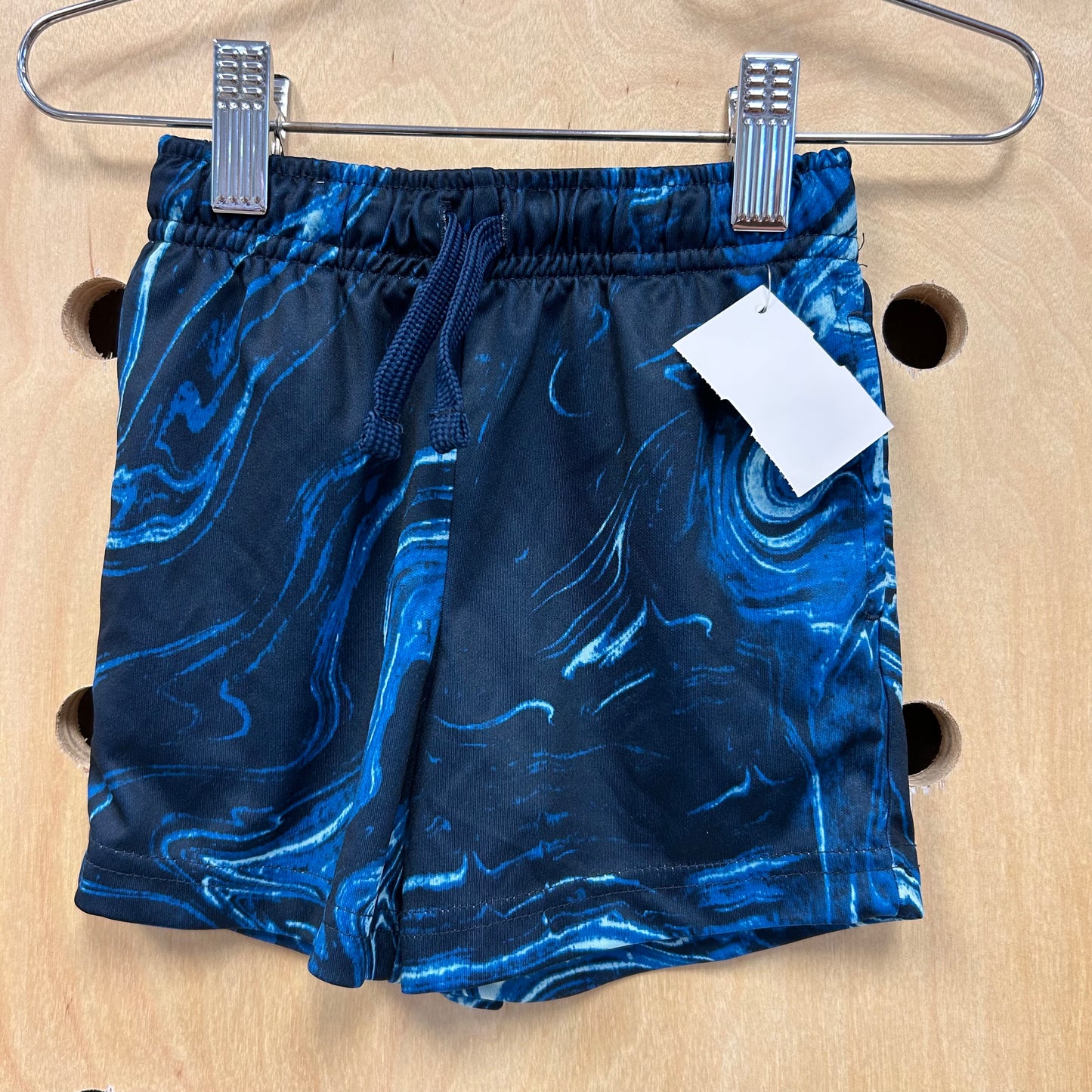 Blue Wave Active Shorts