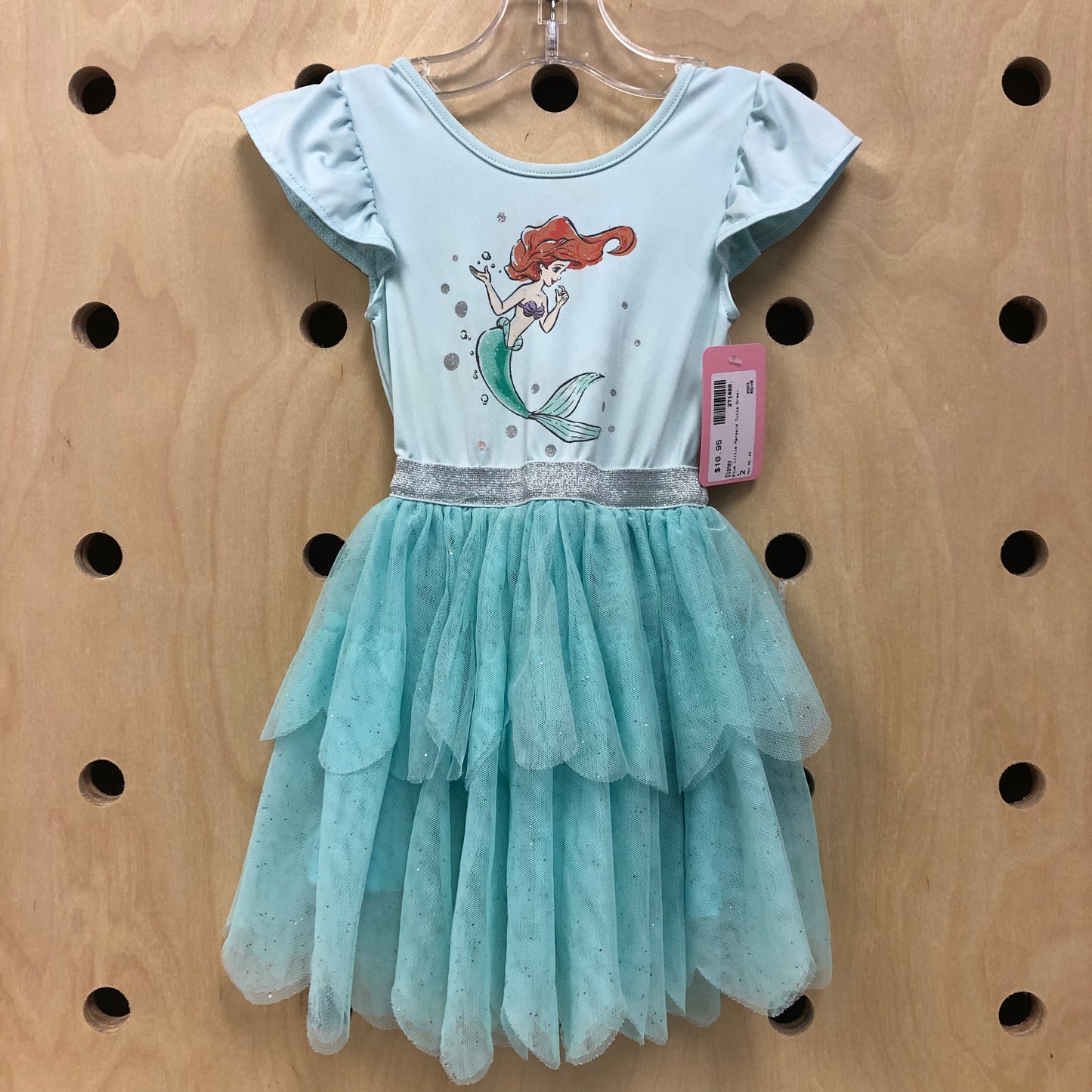 Blue Little Mermaid Tulle Dress