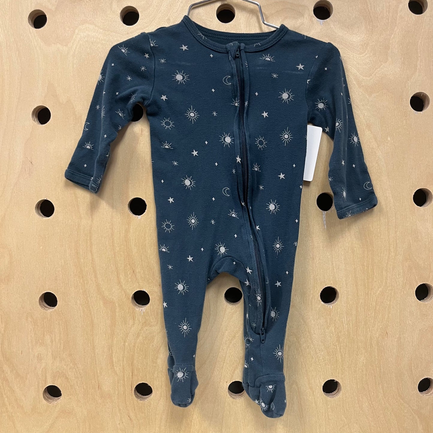 Blue Sun & Moon Footies