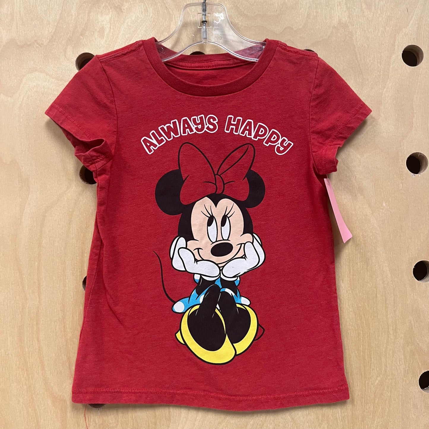 Red Always Happy Minnie Tee