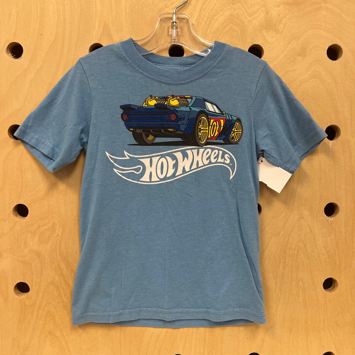 Light Blue Hot Wheels Tee