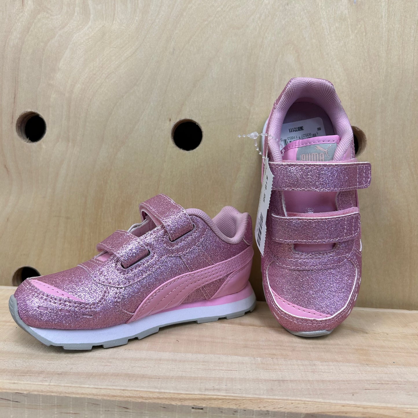 Pink Glitter Sneakers NEW!
