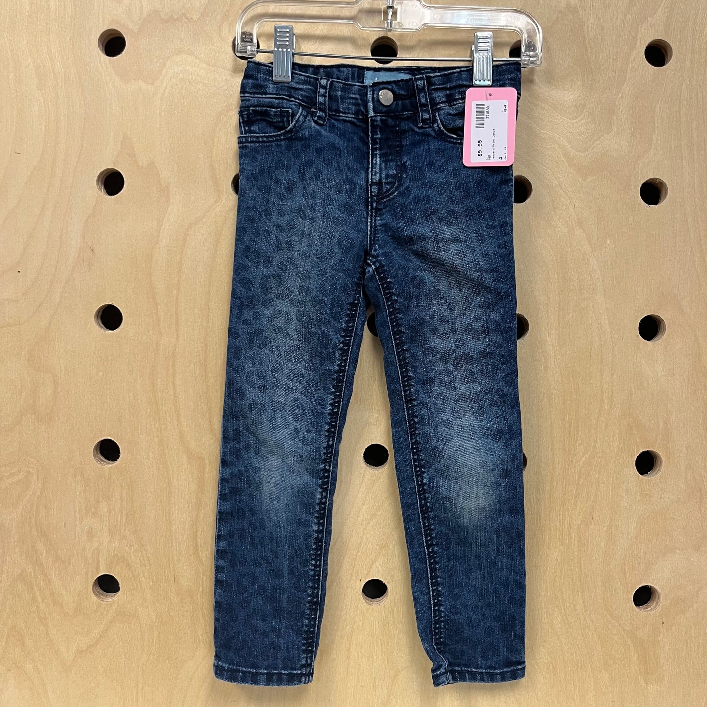 Leopard Print Denim
