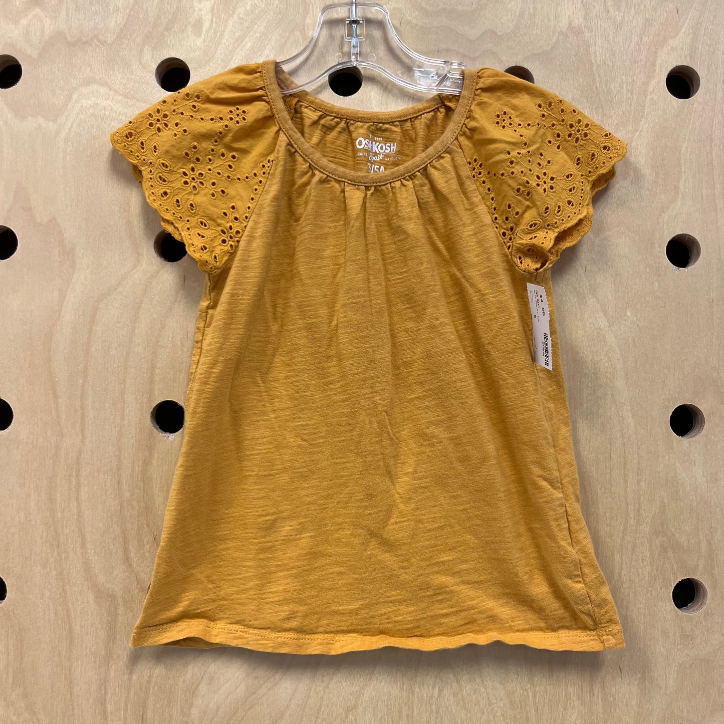 Gold Eyelet Top