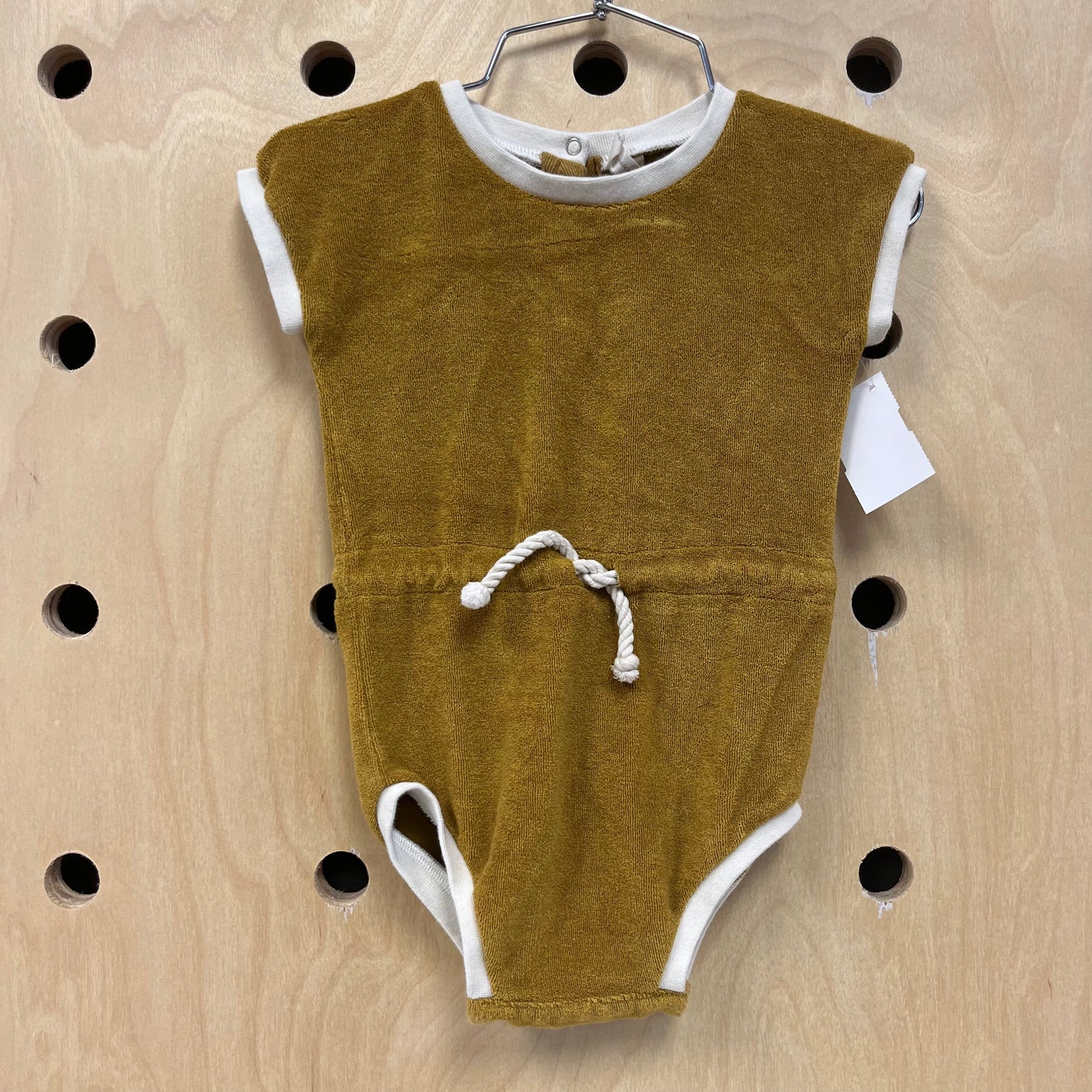 Goldenrod Terry Romper