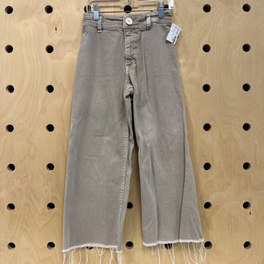 Taupe High Waist Jeans