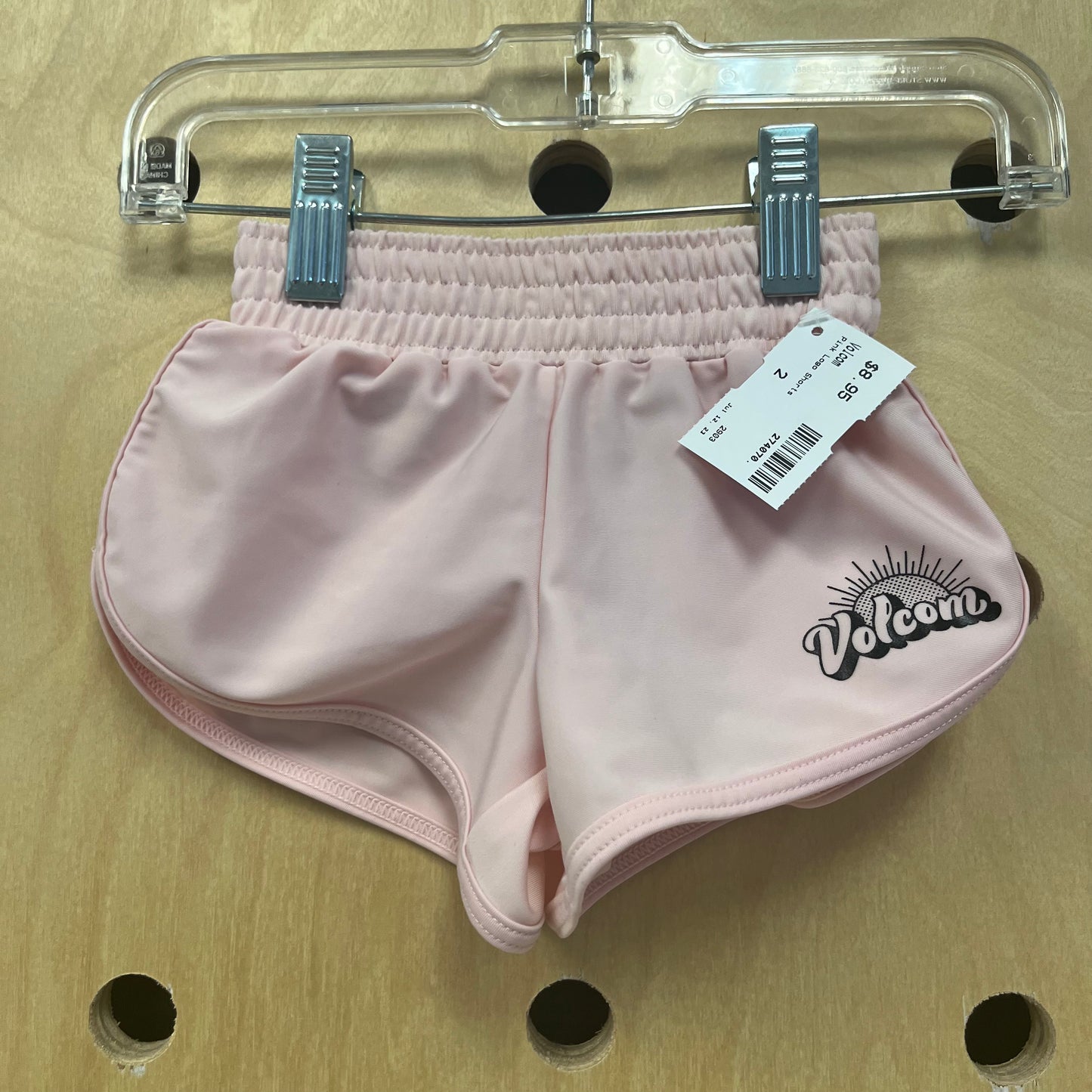 Pink Logo Shorts