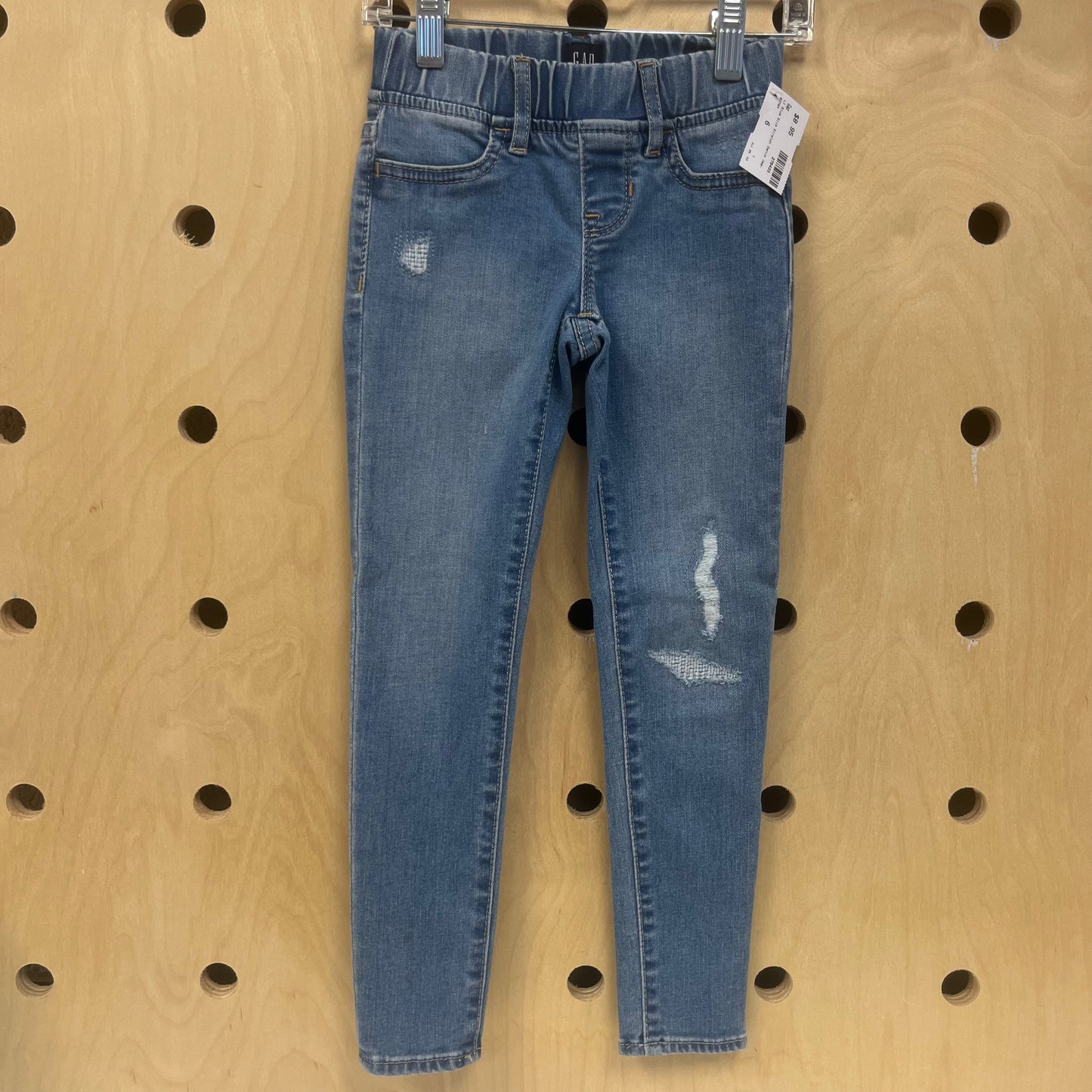 Lt Blue Slim Stretch Denim Jeggings