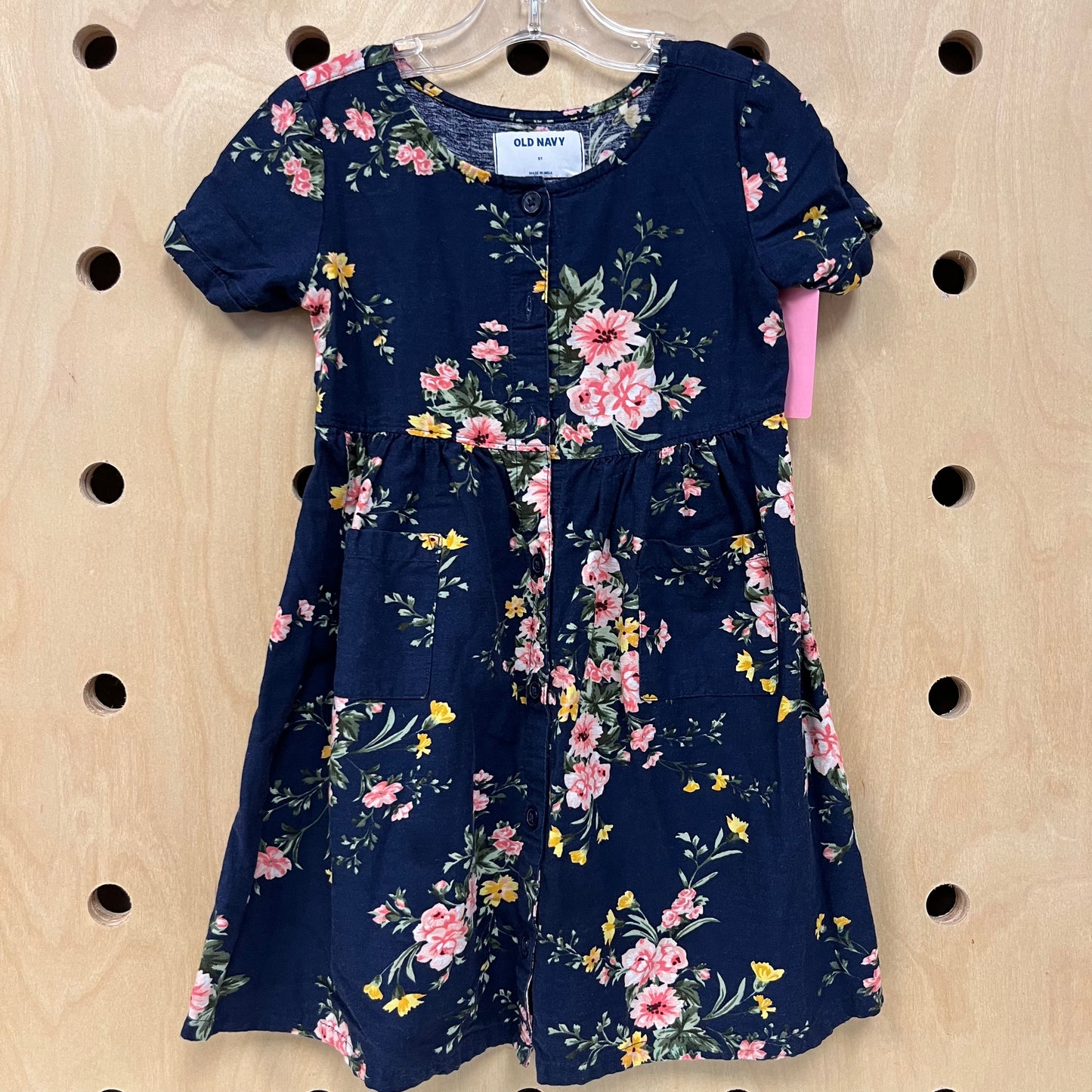 Blue Floral Dress