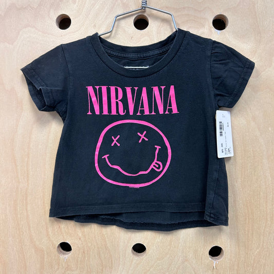 Black & Pink Nirvana Tee