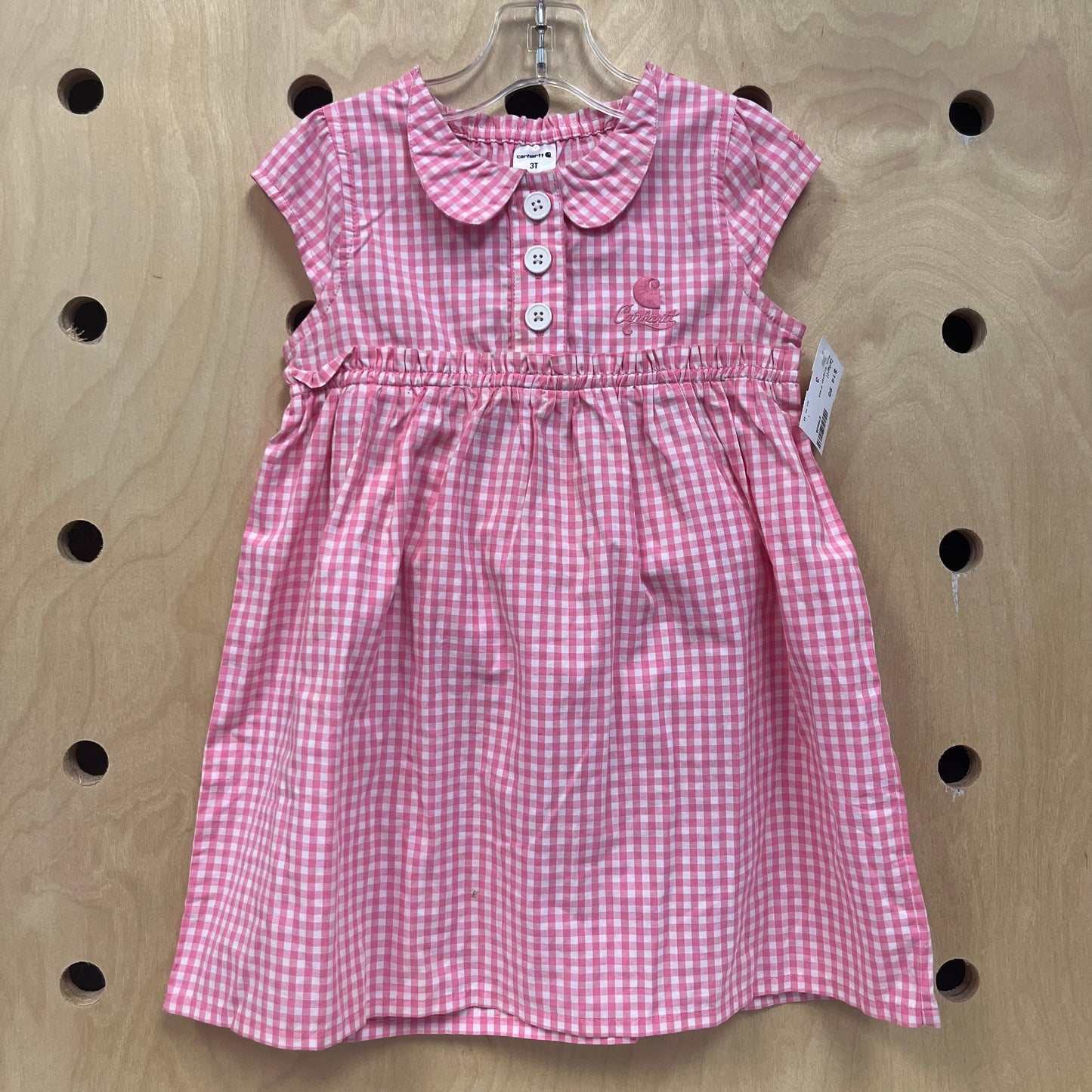Pink Gingham Dress