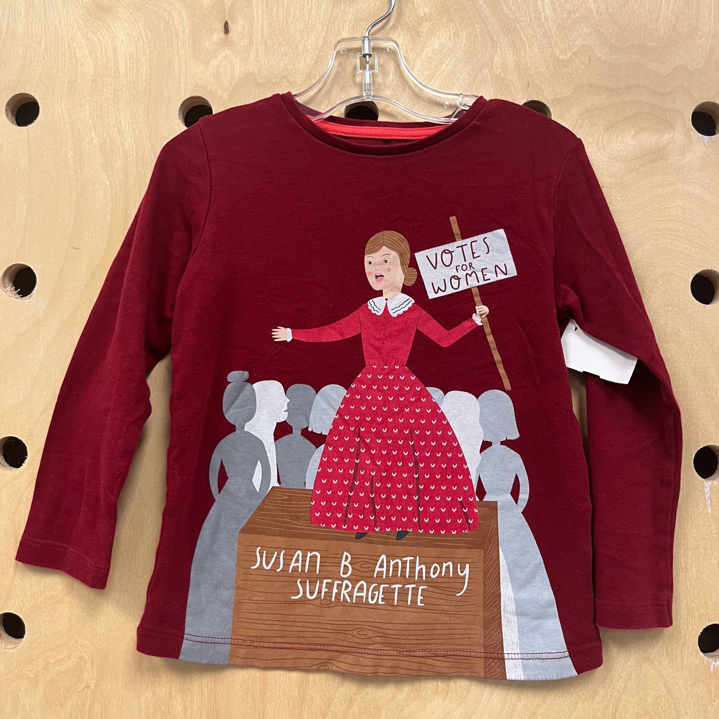 Red Votes For Women Long Sleeve