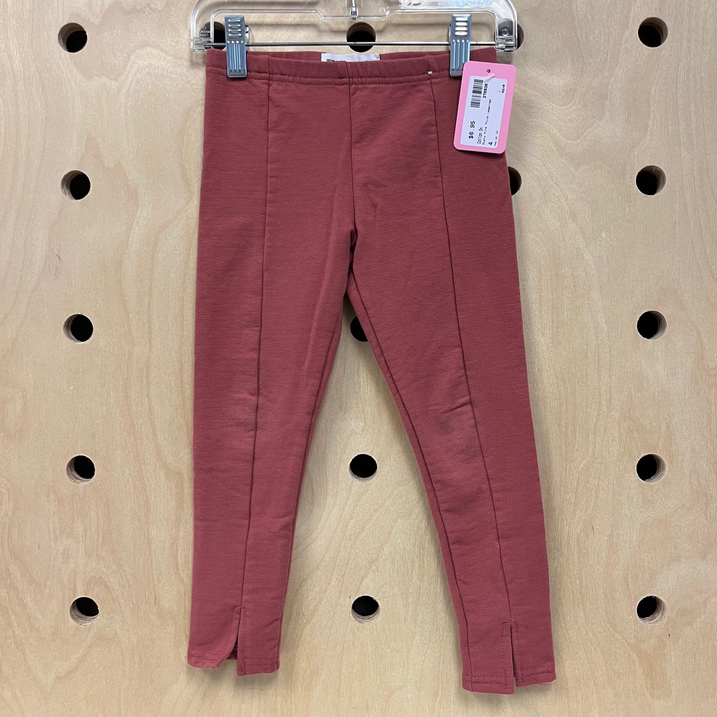 Dusty Pink Thick Leggings