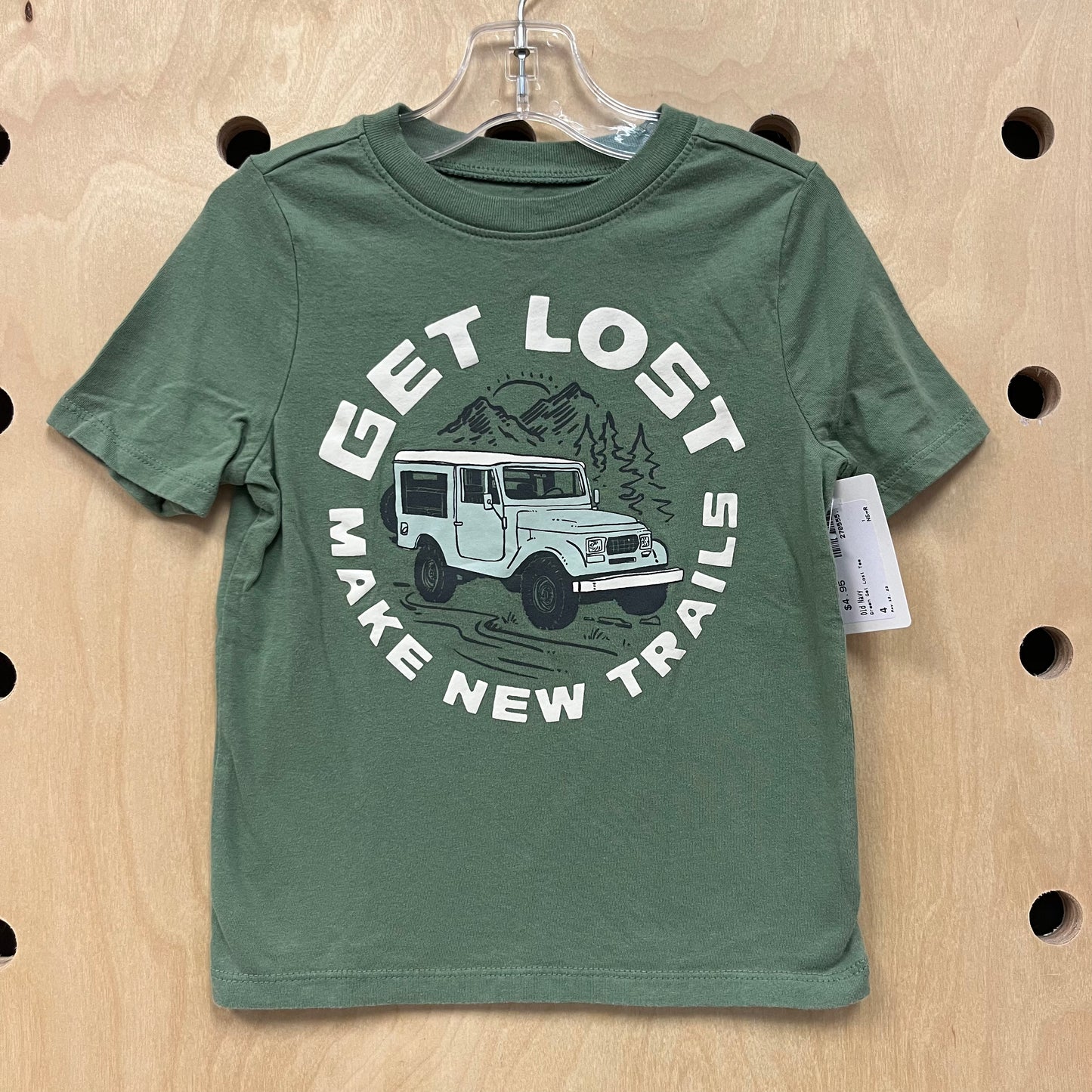 Green Get Lost Tee