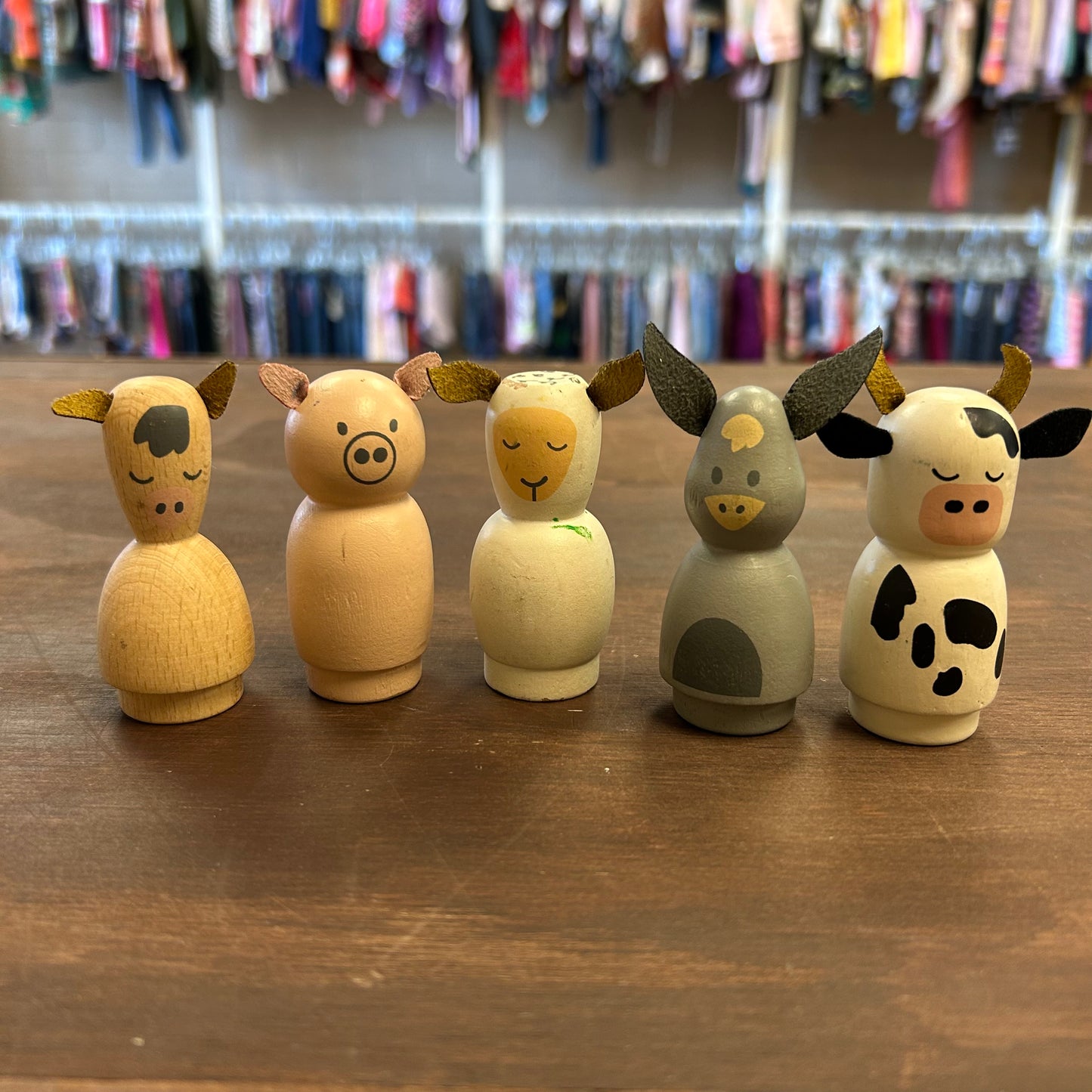 Wooden Farm Animals