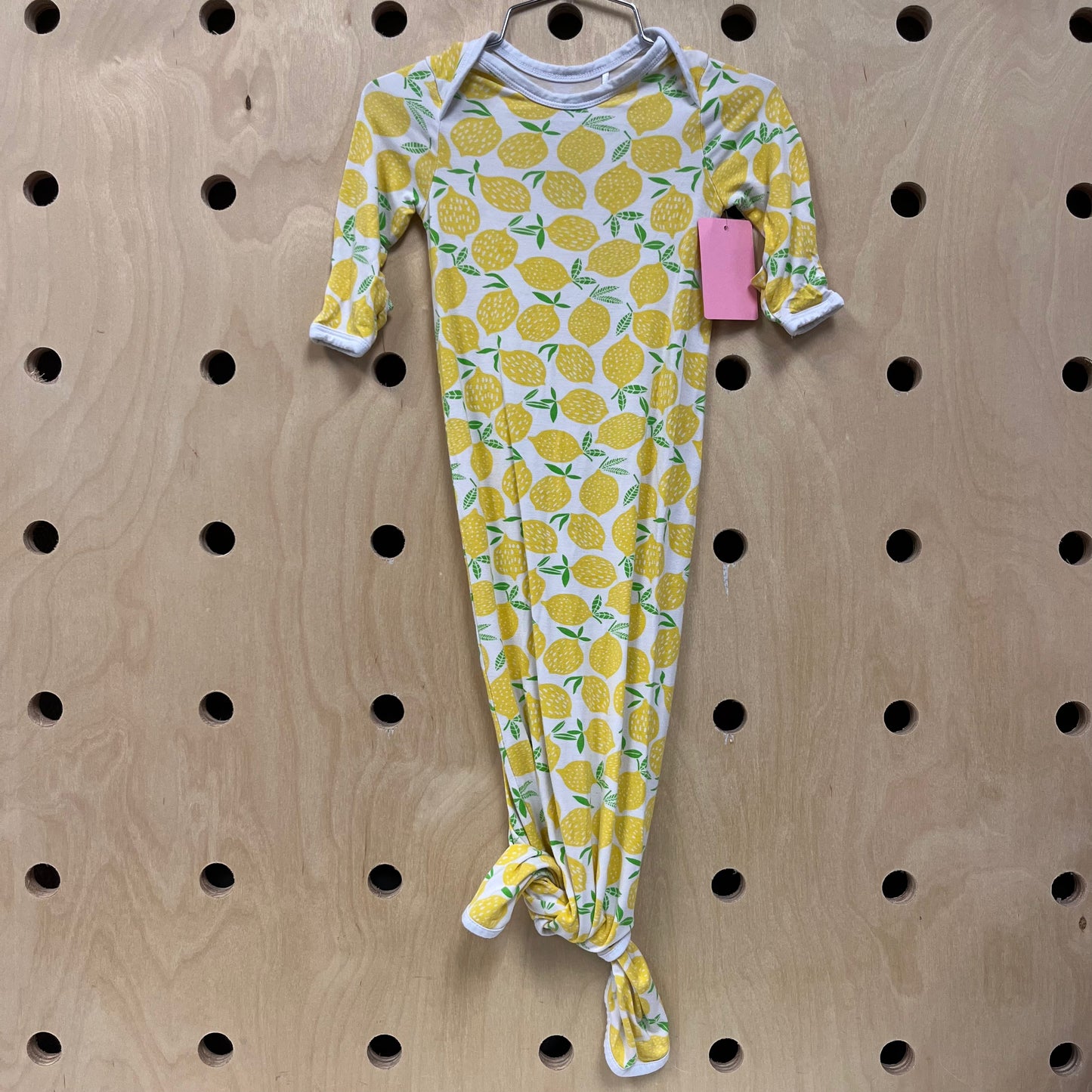 Lemons Bamboo Knotted Gown
