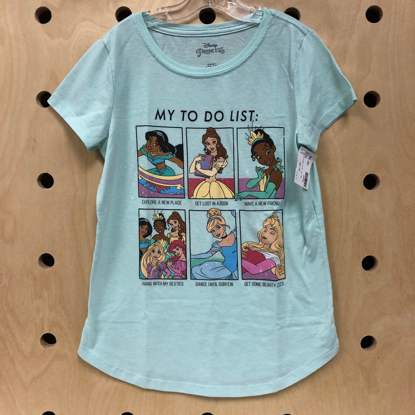 Blue Princess To Do List Tee