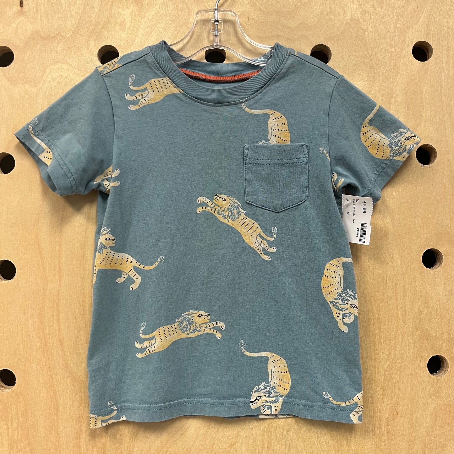 Blue Lion Pocket Tee