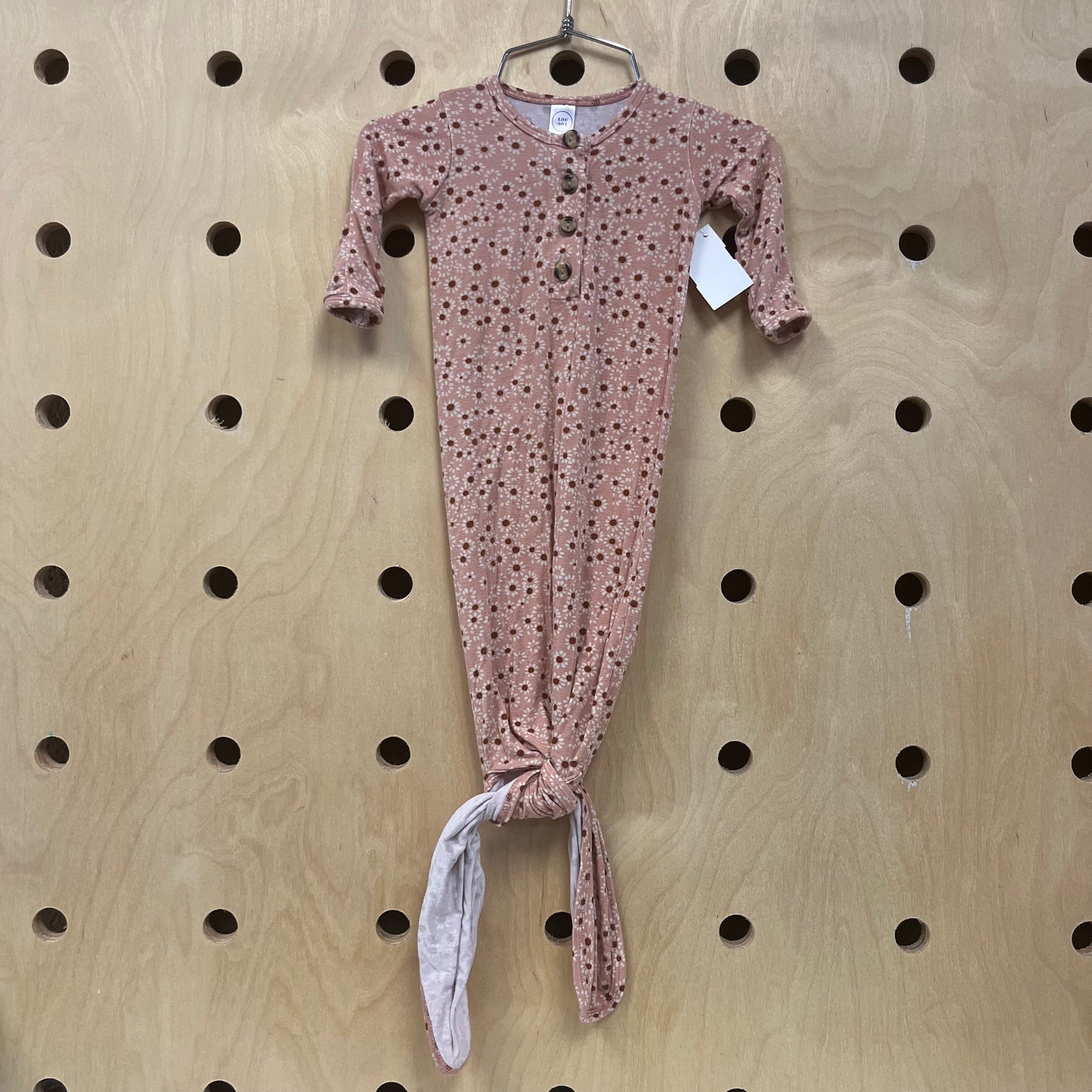 Pink Daisy Henley Sleeper