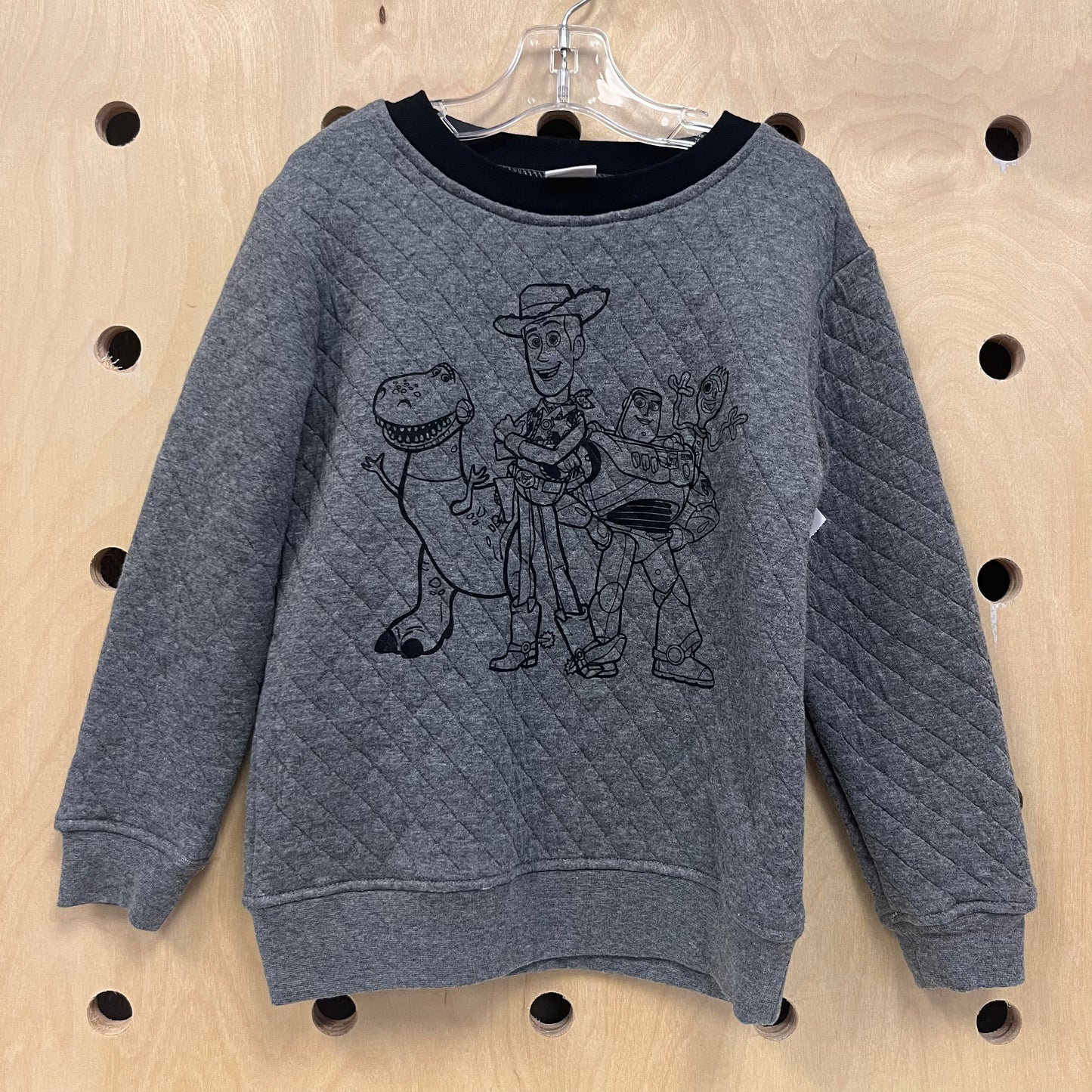 Grey Quilted Toy Story Sweatshirt