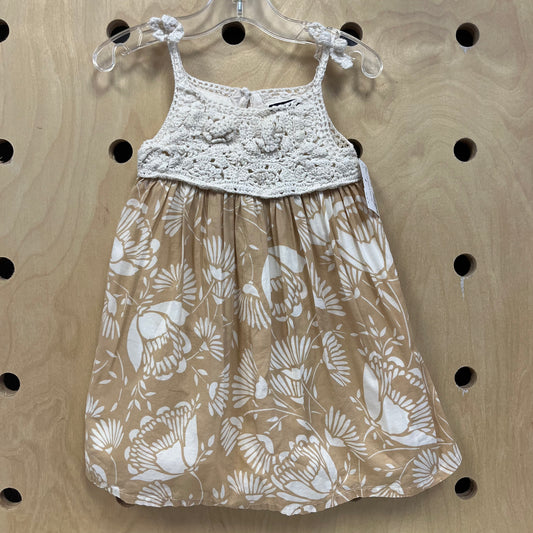 Crochet Top Dress & Shorties