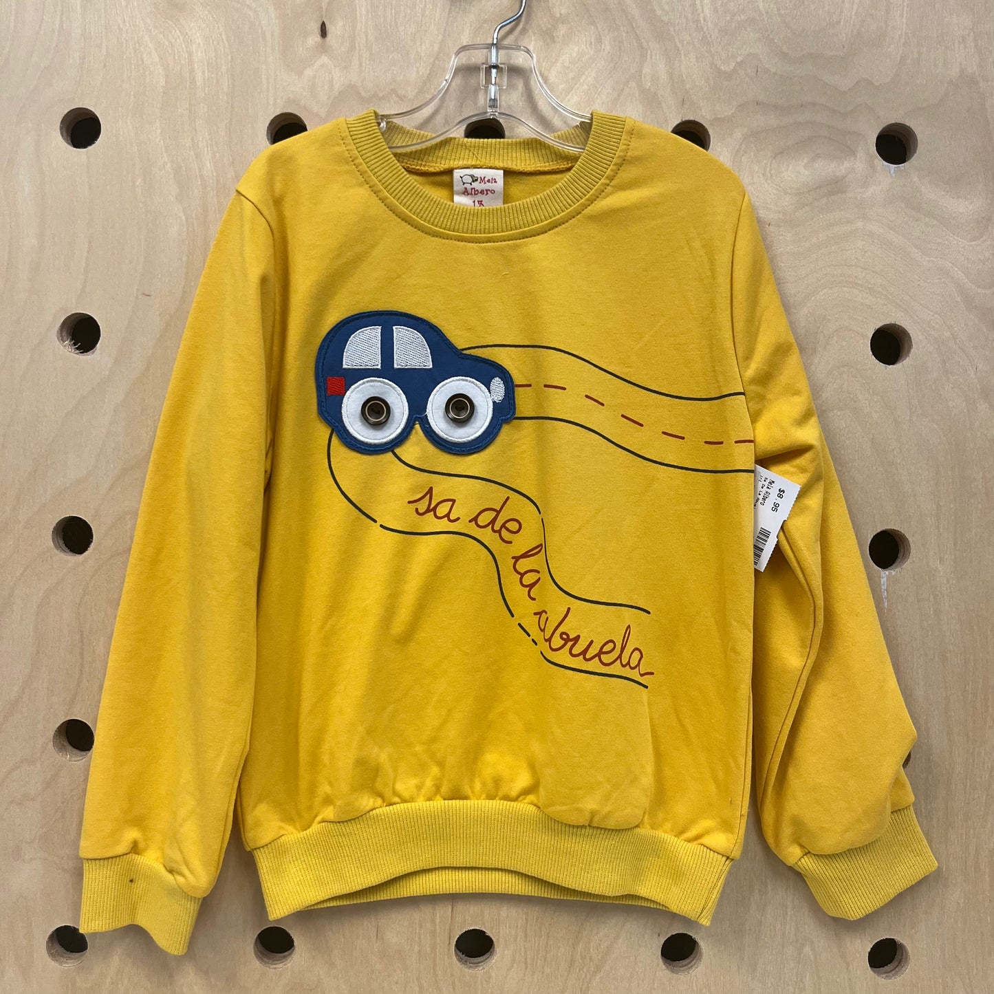Sa De La Abuela Yellow Sweatshirt