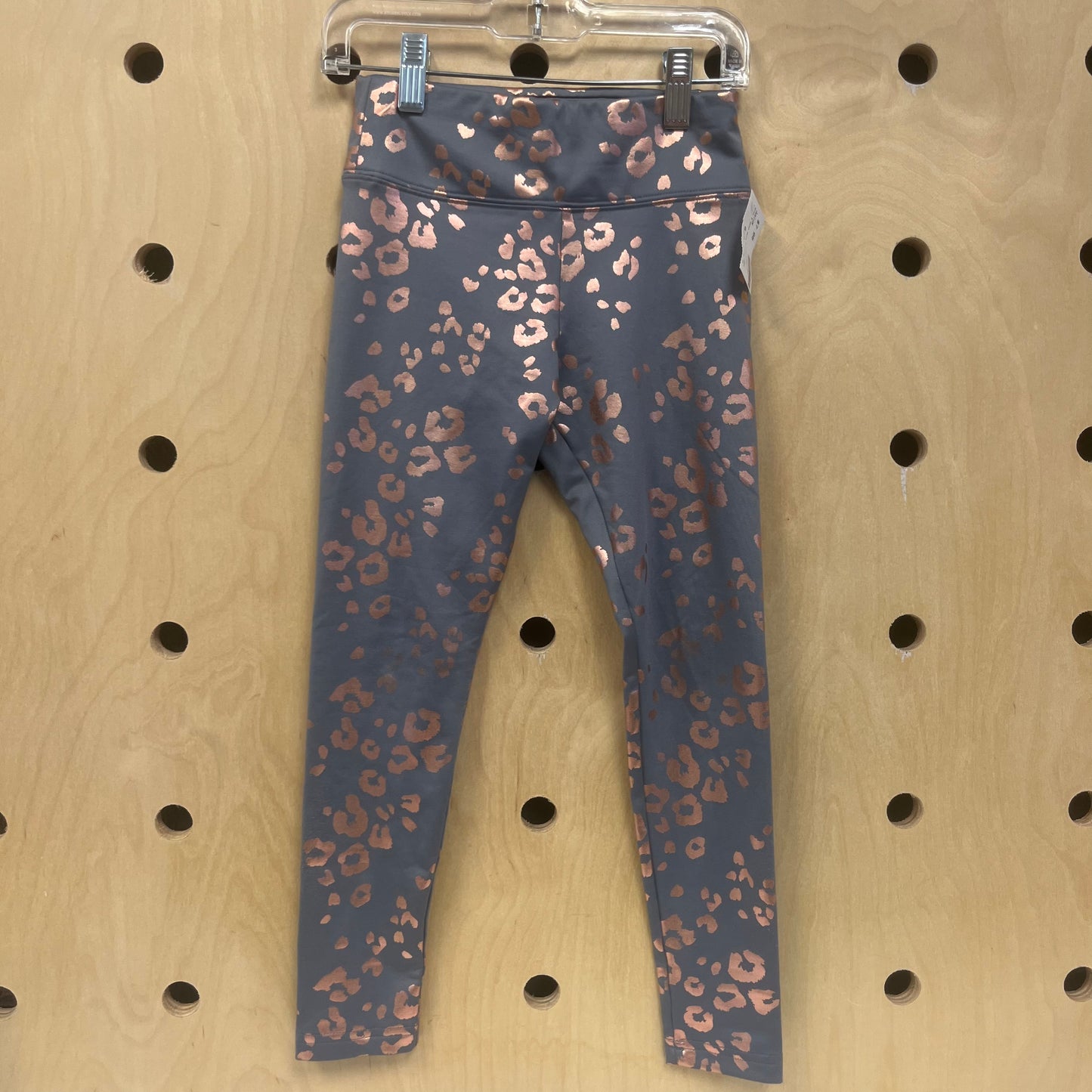 Grey & Rose Gold Active Leggings