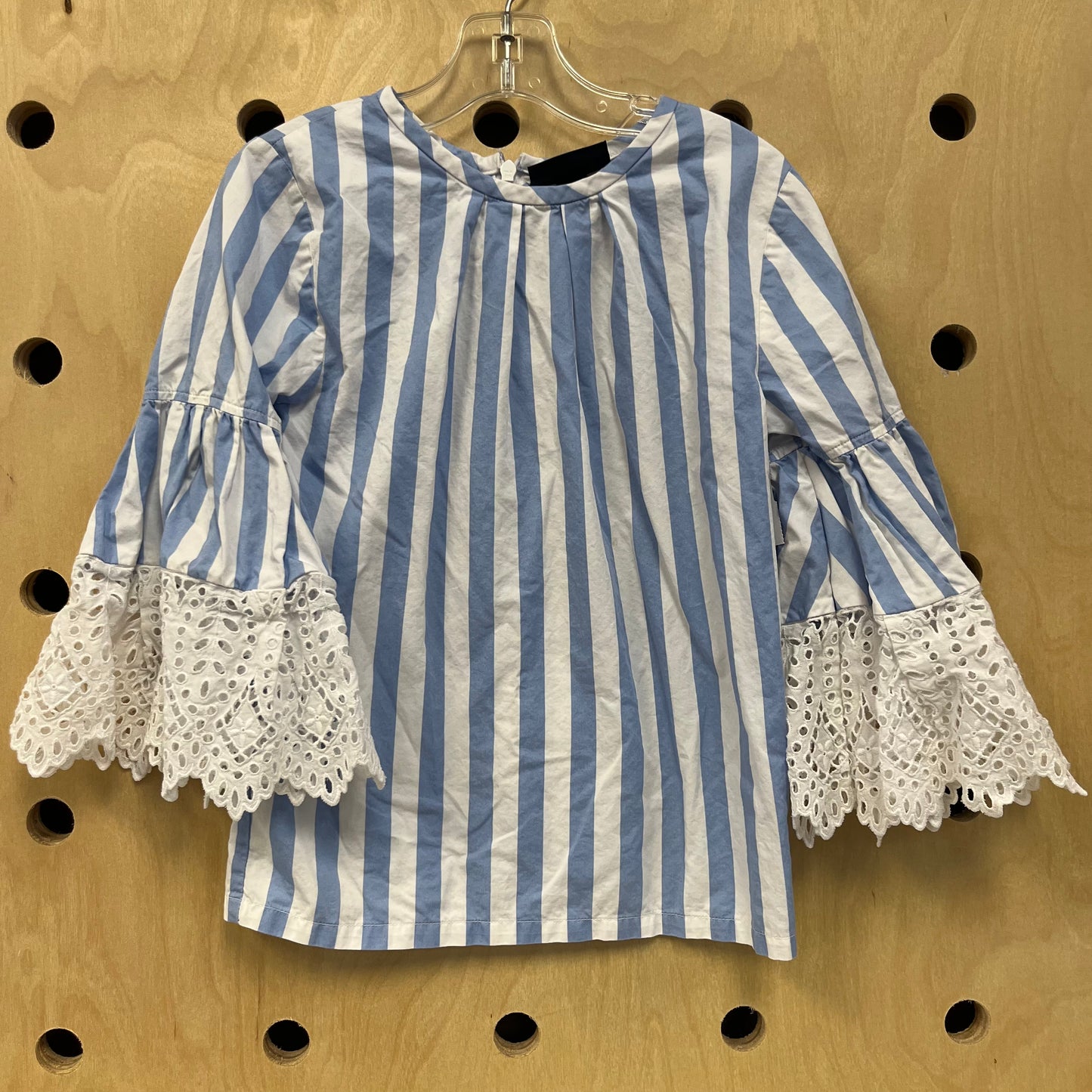 Blue Striped Top