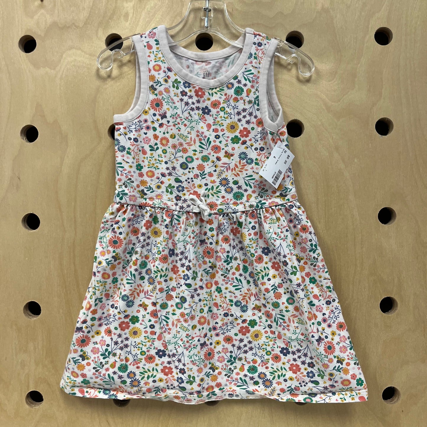 White Floral Dress