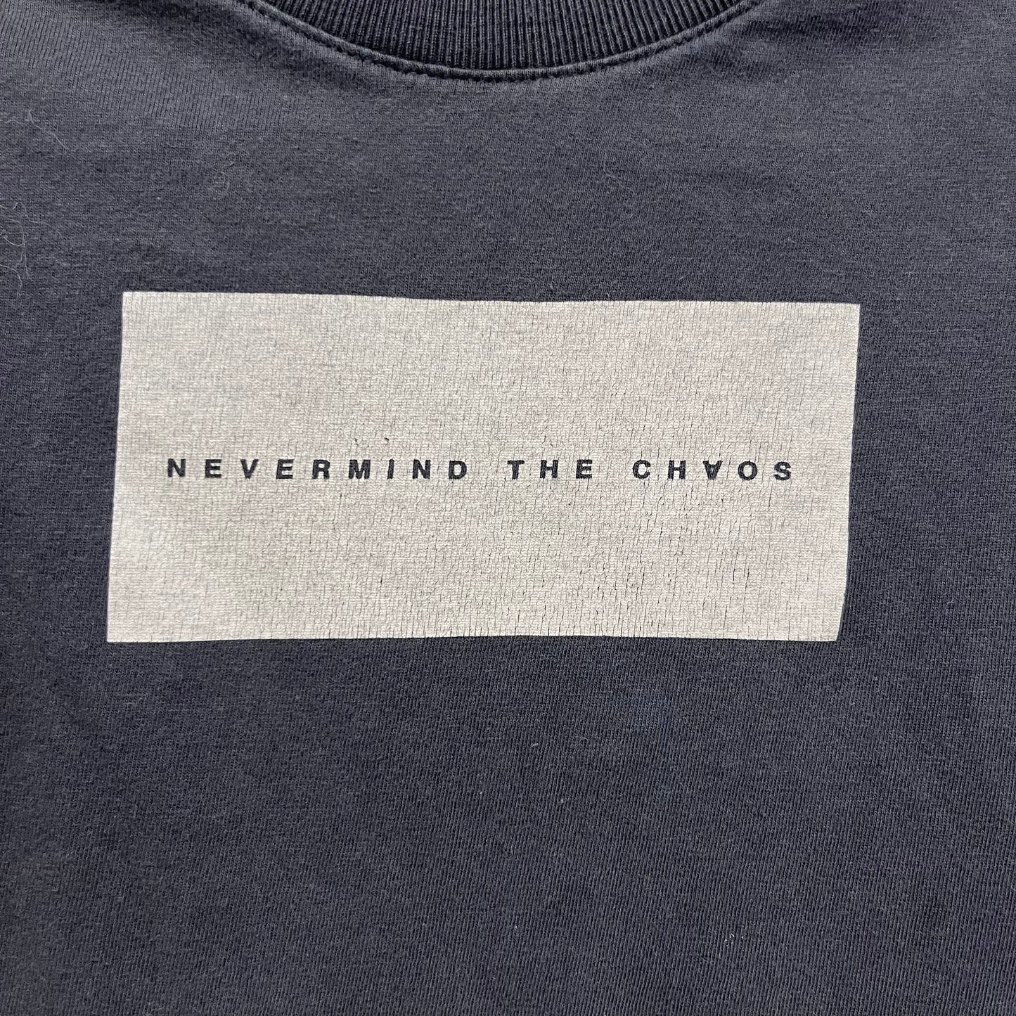 Grey Nevermind Chaos Tee