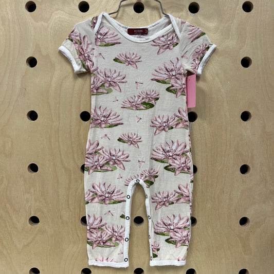 Cream Lotus Bamboo Romper