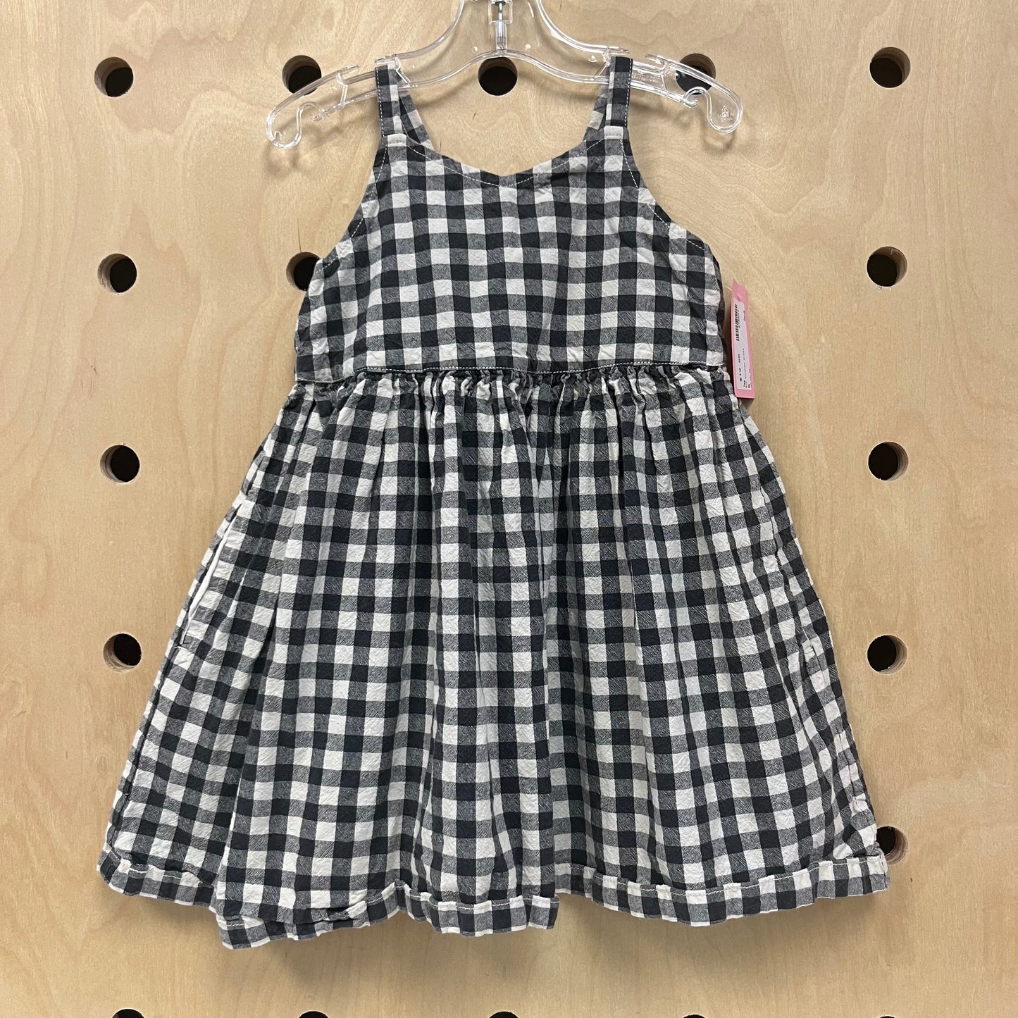 B+W Gingham Dress