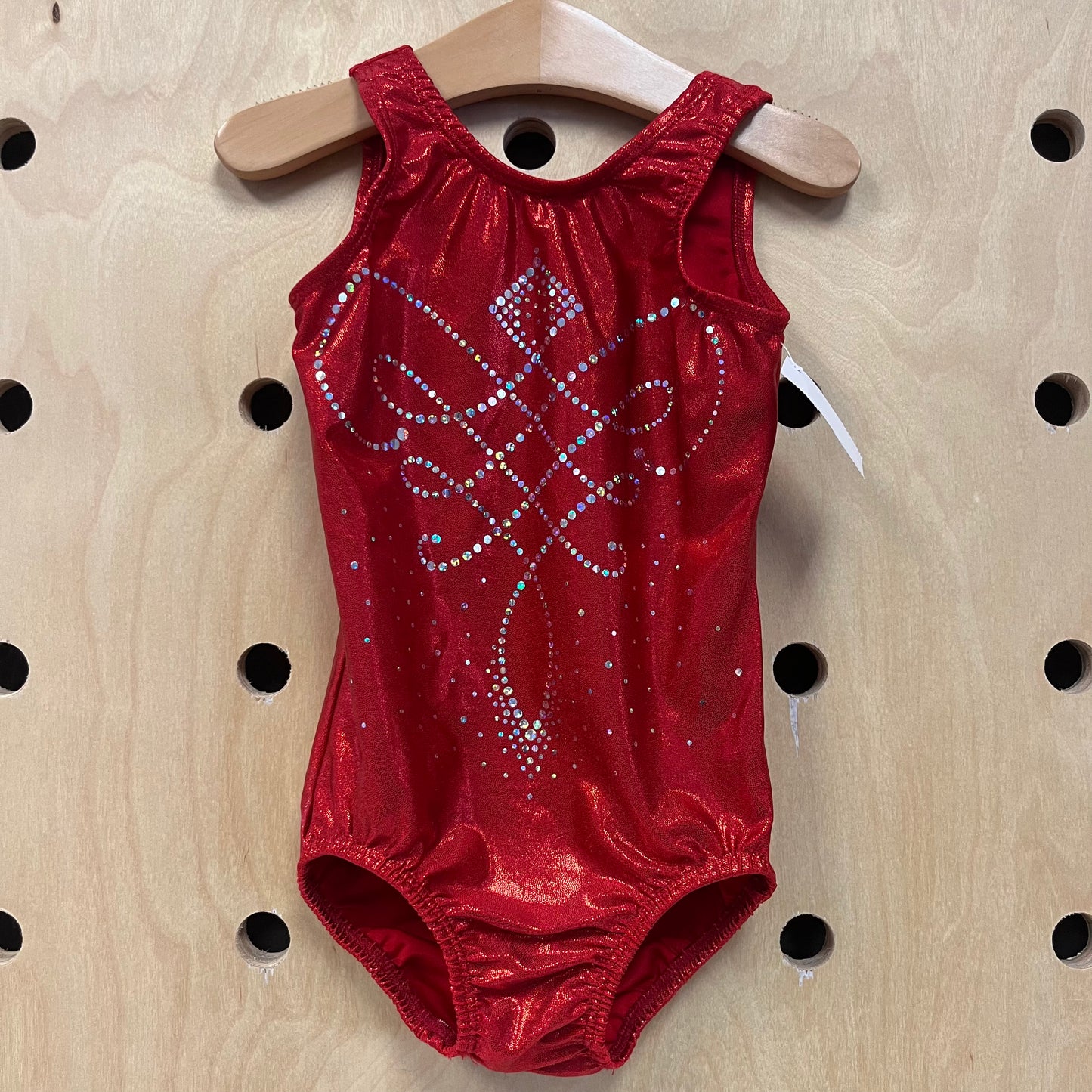 Red Sparkle Leotard