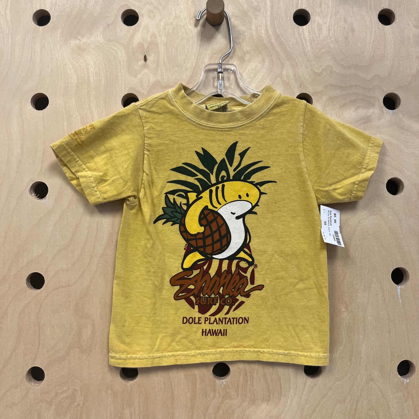 Yellow Pineapple Shark Tee