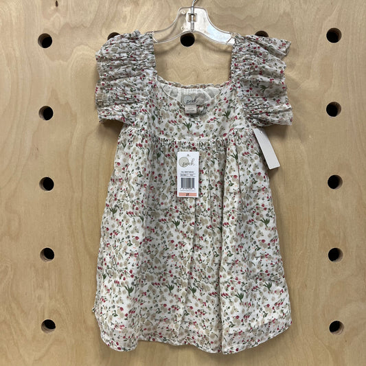 Cream Floral Dress NEW!