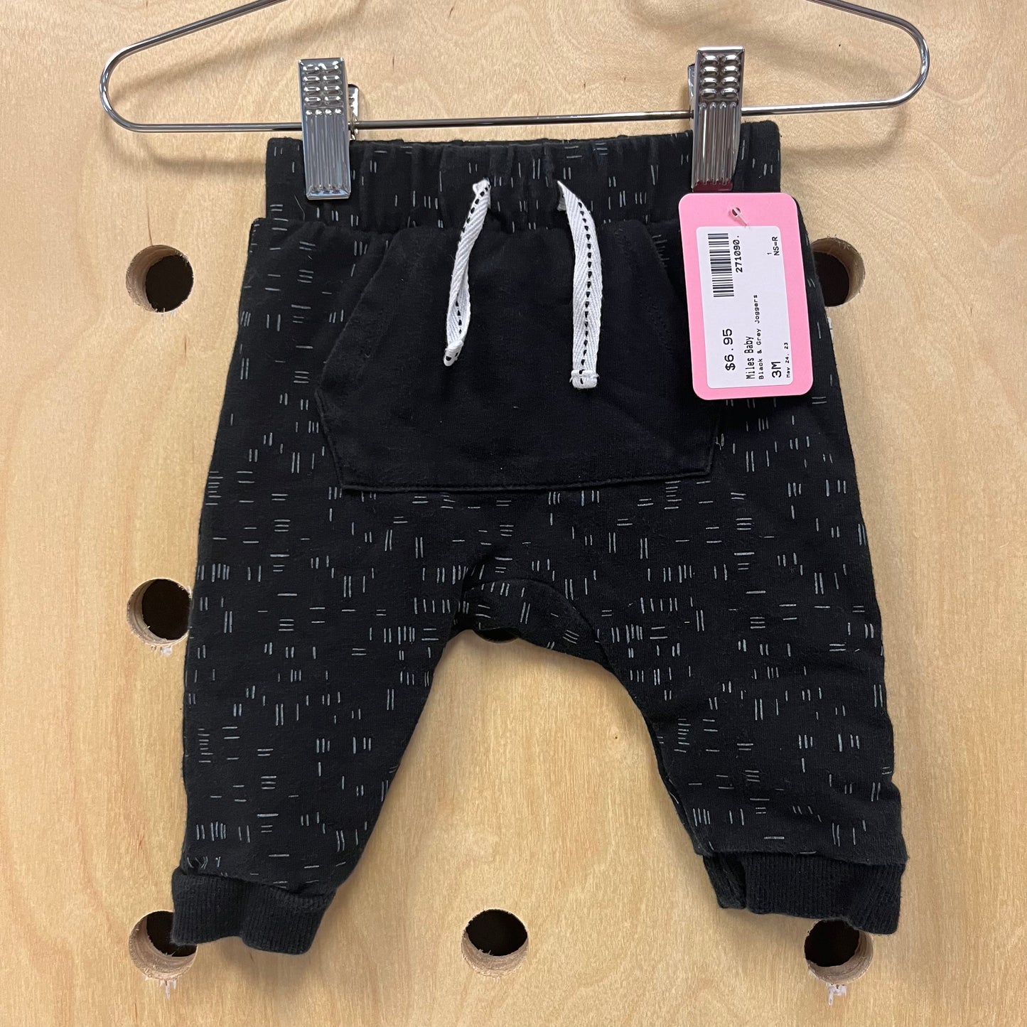 Black & Grey Joggers