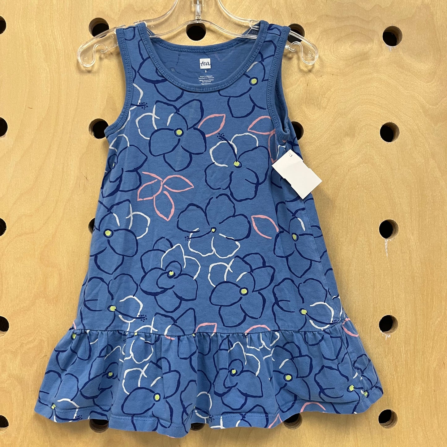 Blue Floral Sun Dress