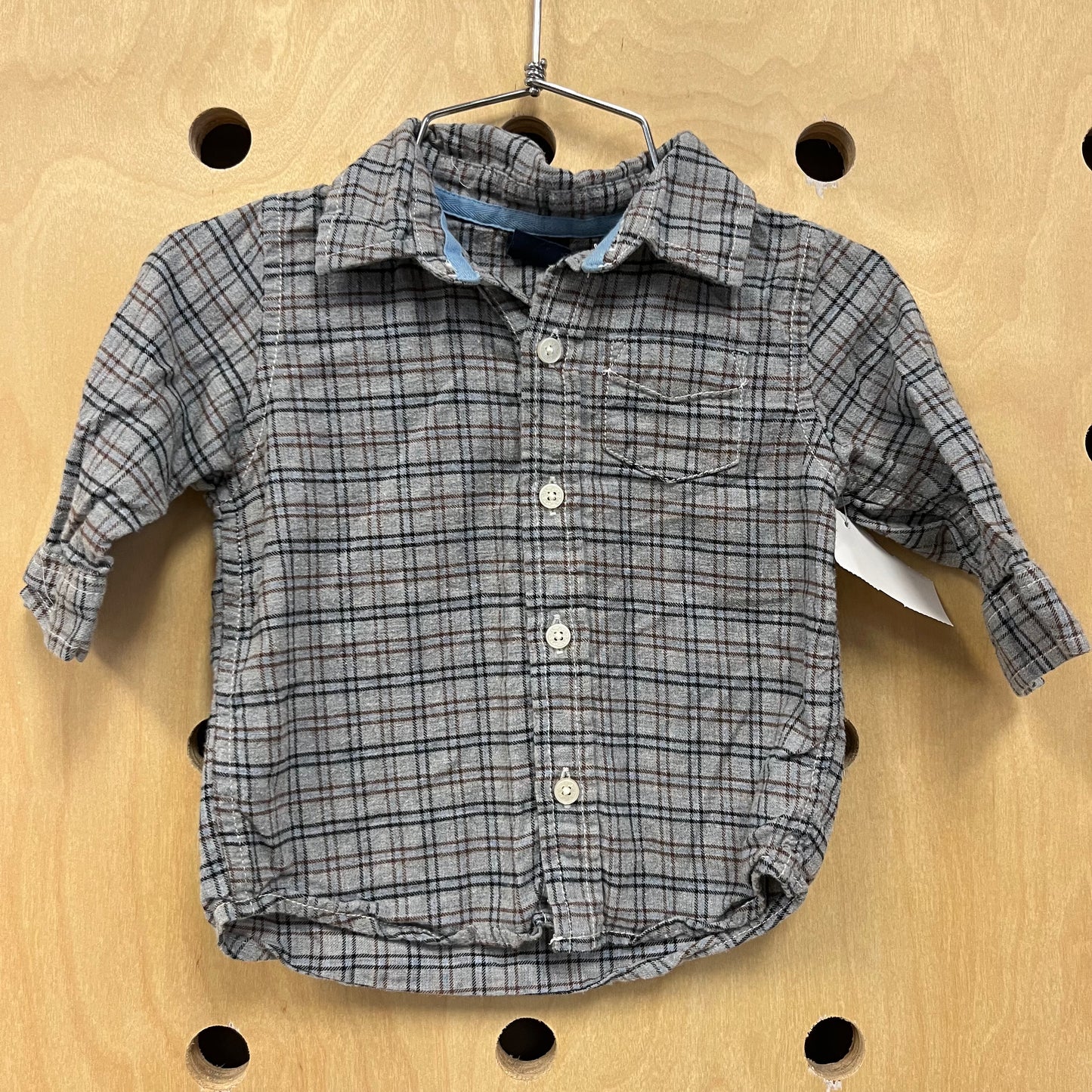 Light Blue Grey Flannel
