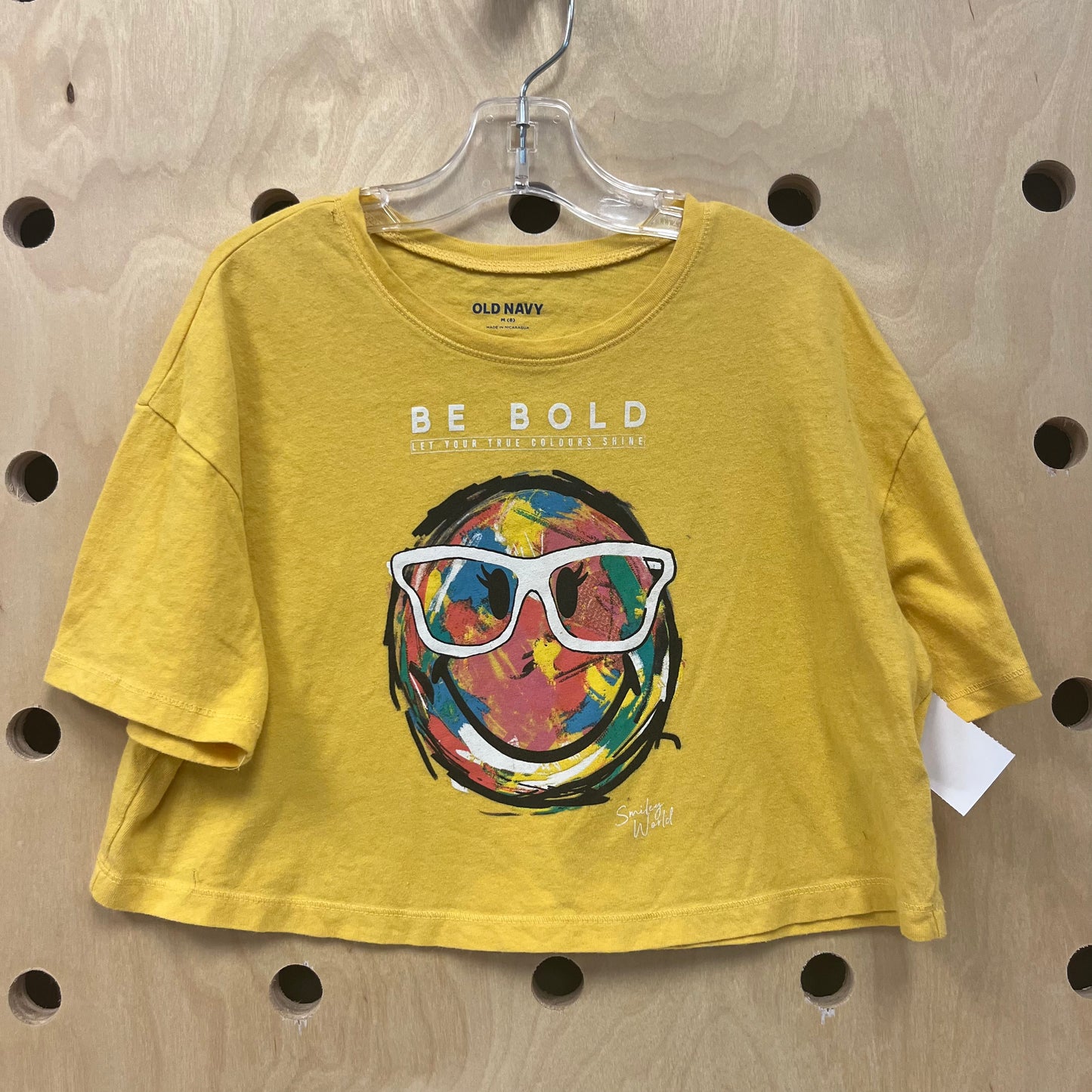 Be Bold Yellow Tee