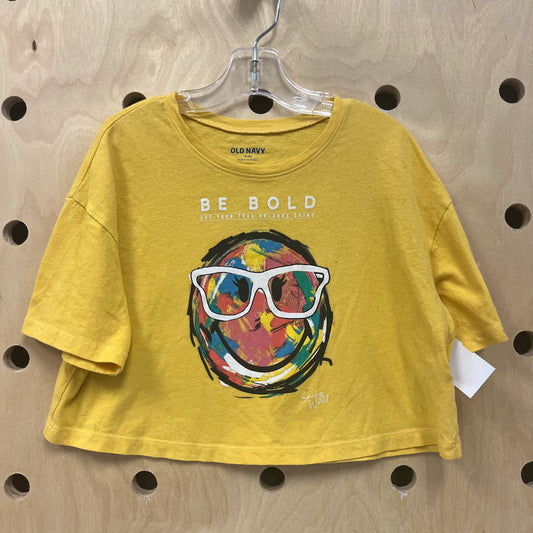 Be Bold Yellow Tee