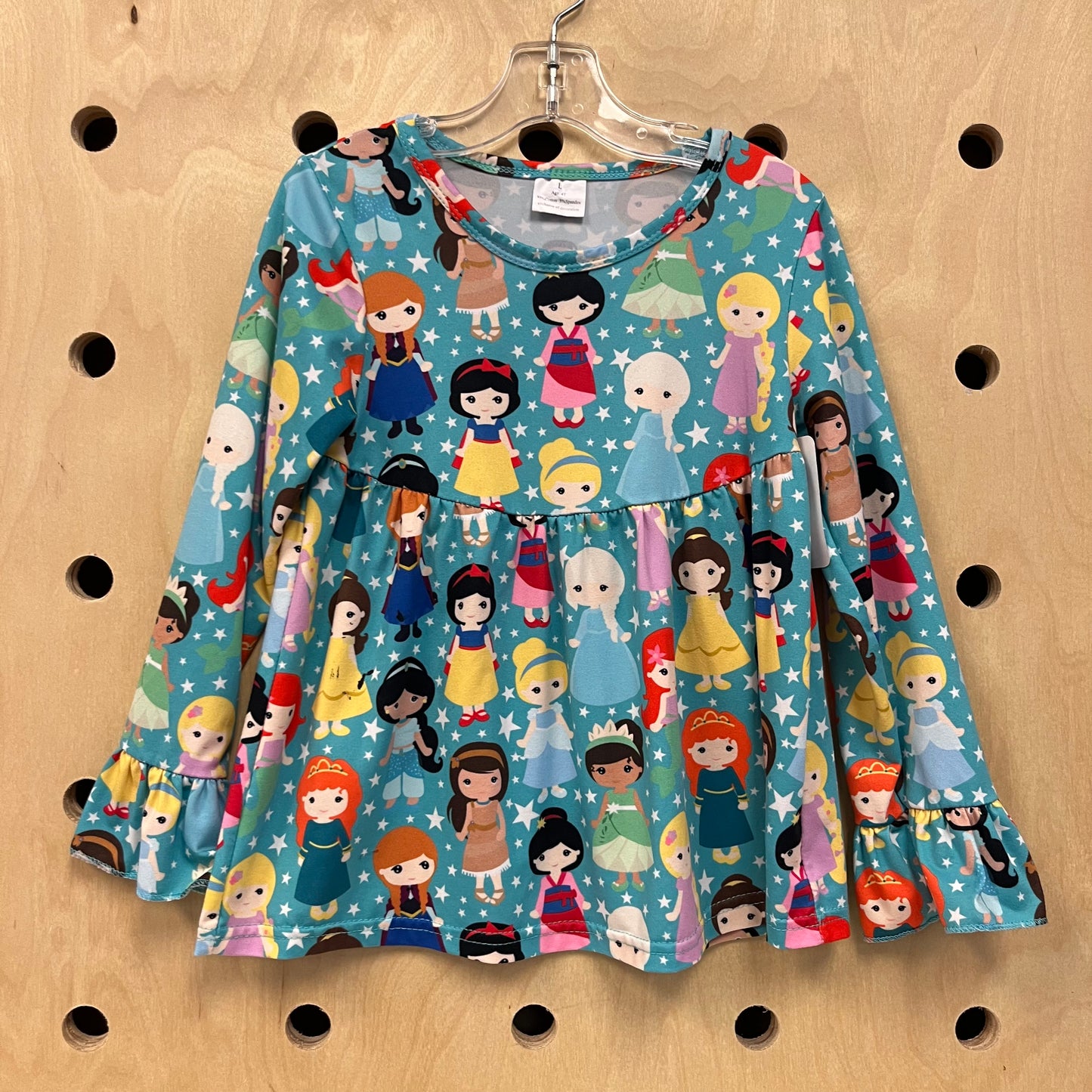 Teal Disney Princesses Top
