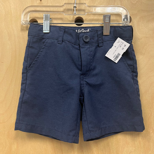 Dark Blue Pocket Back Short