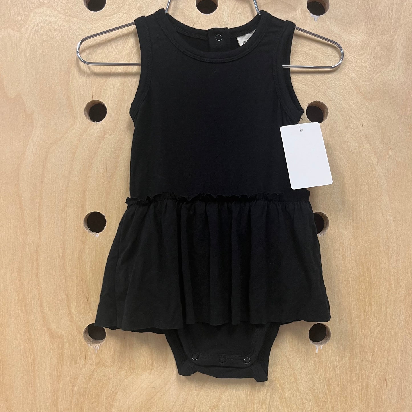 Black Bamboo Romper