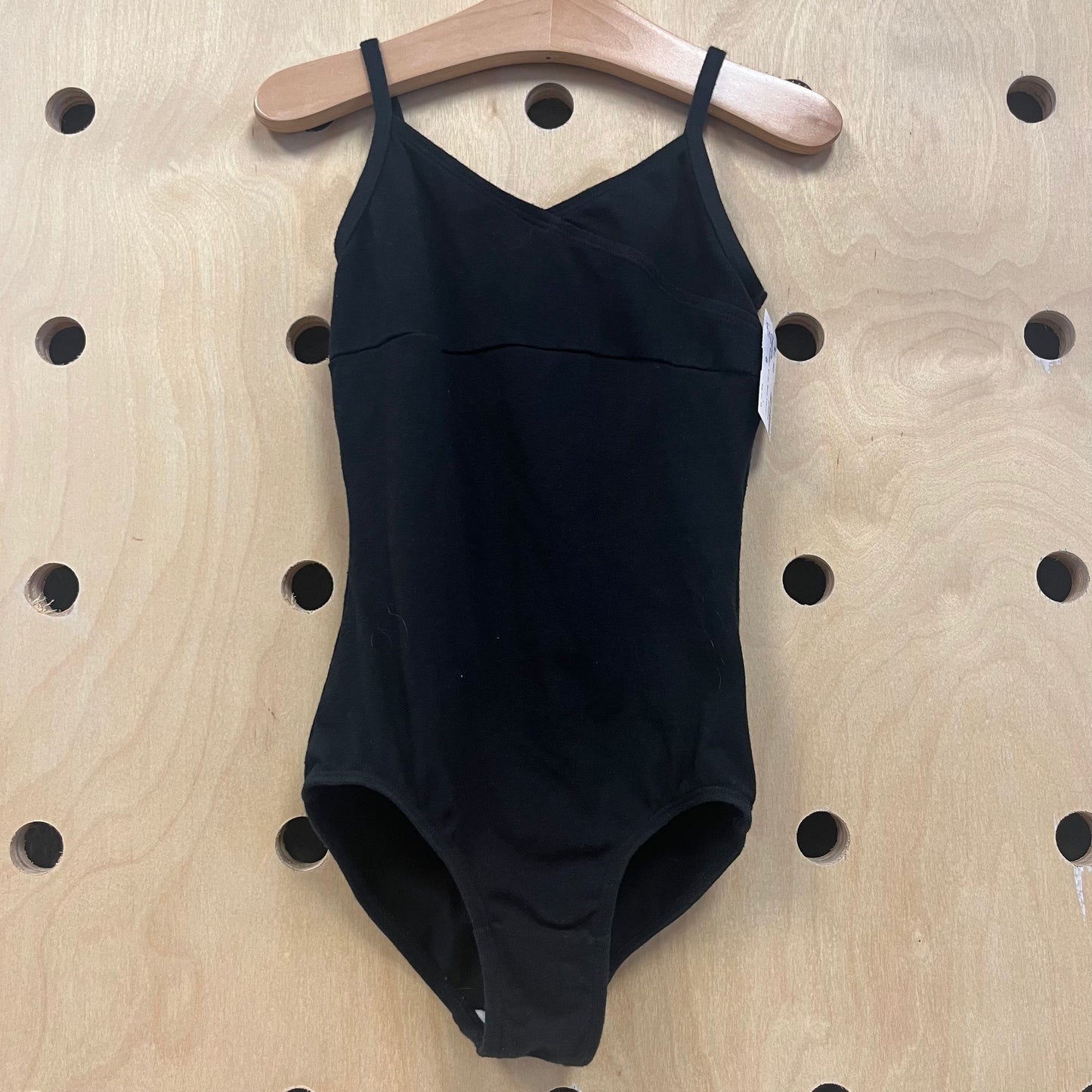Black Studded Strap Back Leotard
